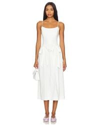 Damson Madder - Penelope Apron Dress - Lyst