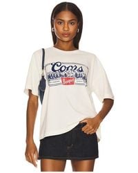 The Forecast Agency - Coors Banquet Beer Cropped Tee - Lyst