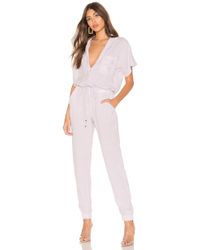 Young Fabulous & Broke X Revolve Adrienne Jumpsuit - Purple