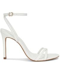 Steve Madden - Sandalia Jypsey En Color Blanco Talla En - Lyst