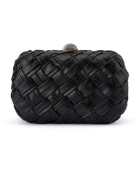 OLGA BERG - Haven Woven Clutch - Lyst