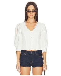 Free People - X Revolve Summer Lace Blouse - Lyst