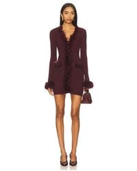 Lovers + Friends - Rubia Feather Mini Dress - Lyst