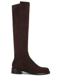 Stuart Weitzman - BOTTINES 5050 GISELE en Chocolate - Lyst