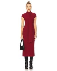 Elodie the Label - Vestido Pañuelo Lane En Color Rojo Talla (También En M, S, Xl, Xs) - Lyst