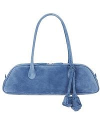 Magda Butrym - Brigitte Trapeze Suede Bag - Lyst