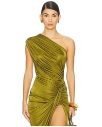 Atlein - Asymmetric Draped Bodysuit - Lyst