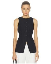 ALIGNE - Leo Linen Mix Waistcoat - Lyst