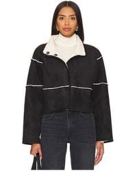 Velvet By Graham & Spencer - Kelly Reversible Sherpa Jacket - Lyst
