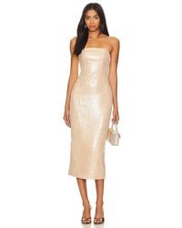 MILLY - Kait Sequin Dress - Lyst