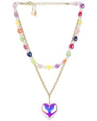 8 Other Reasons - Heart Layered Necklace - Lyst