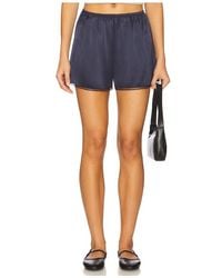 DONNI. - Silk Lace Tap Short - Lyst