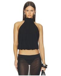 Misha - The Sash Jersey Top - Lyst