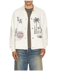Honor The Gift - All Over La Fleece Coaches Jacket - Lyst