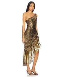 Georgia Hardinge Exclusive The Element Metallic Knit Maxi Dress in Green |  Lyst