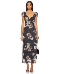Free People - X Revolve Butterfly Babe Lace Maxi Dress - Lyst