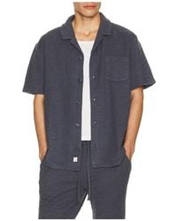 Marine Layer - Hugo Jacquard Resort Shirt - Lyst