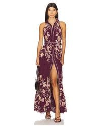 Hemant & Nandita - Long Shirt Dress With Buckle Belt - Lyst