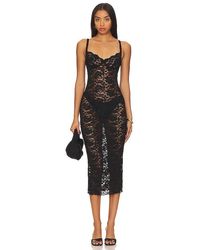 superdown - Nada Sheer Dress - Lyst