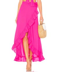 lovers and friends noah wrap dress