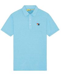 Aviator Nation - Logo Embroidery Polo - Lyst