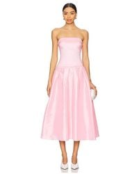 MORE TO COME - Cambria Strapless Dress - Lyst