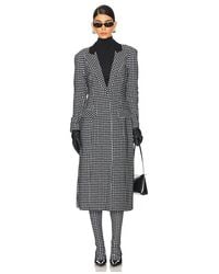 Norma Kamali - Single Breasted Boy Fit Riding Coat - Lyst