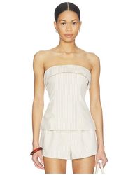 ALL THE WAYS - Braylon Strapless Top - Lyst