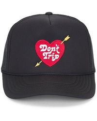 Free & Easy - Heart & Arrow Trucker Hat - Lyst