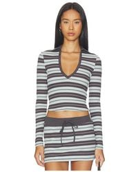 Tiger Mist - Kaydin Long Sleeve Top - Lyst