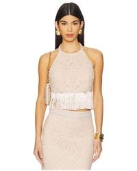 PATBO - Oberteil Flower - Lyst