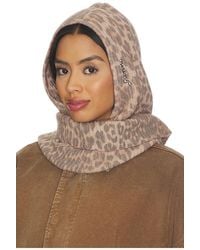 Ganni - Graphic Wool Knit Balaclava - Lyst