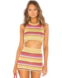 Lovers + Friends - Sunset Crop Sweater - Lyst