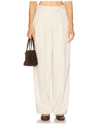 AYA MUSE - High Waisted Pleated Trousers - Lyst