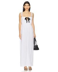SWF - Classic Bow Maxi Dress - Lyst