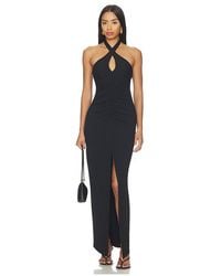 Susana Monaco - Cross Front Gathered Front Dress - Lyst