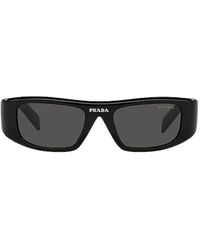 Prada X Raf Simons Catwalk Sunglasses - Black