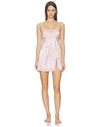 For Love & Lemons Creamsicle Lace Slip Dress in Pink | Lyst For Love & Lemons Creamsicle Lace Slip Dress in Pink | Lyst