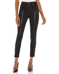 7 For All Mankind - The High Waist Ankle Skinny With Faux Pockets - Lyst