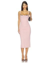 LPA - Carla Midi Dress - Lyst