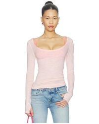 Free People - X We The Free Siren Long Sleeve Top - Lyst