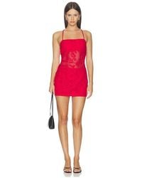 SNDY'S - Sofie Lace Mini Dress - Lyst