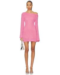 Asta Resort - Maya Sleeved Mini Dress - Lyst
