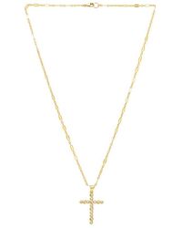 Joy Dravecky Jewelry - Francesca Cross Necklace - Lyst