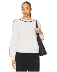 Autumn Cashmere - Sweater Mit Rundhalsausschnitt - Lyst