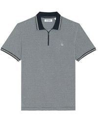 Original Penguin - Jacquard 1/4 Zip Tipped Polo - Lyst