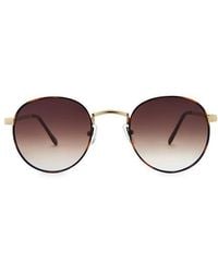 Aire - Gafas De Sol Rising En Color Oro Metálico Talla - Lyst