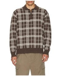 Jonathan Simkhai - Klaus Zip Polo Sweater - Lyst