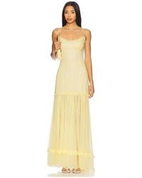 Tularosa - Vestido Ada En Color Amarillo Limon Talla (También En Xxs, Xs, S, M, Xl) - Lyst