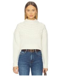 Theory - PULL EN MAILLE en Ivory - Lyst